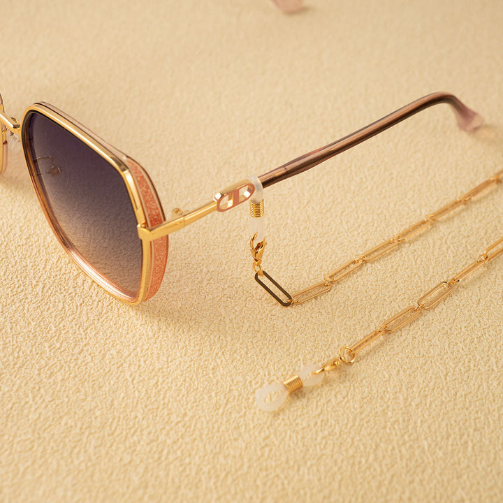 Elegant Paperclip Style Eyewear Chain Stornfield