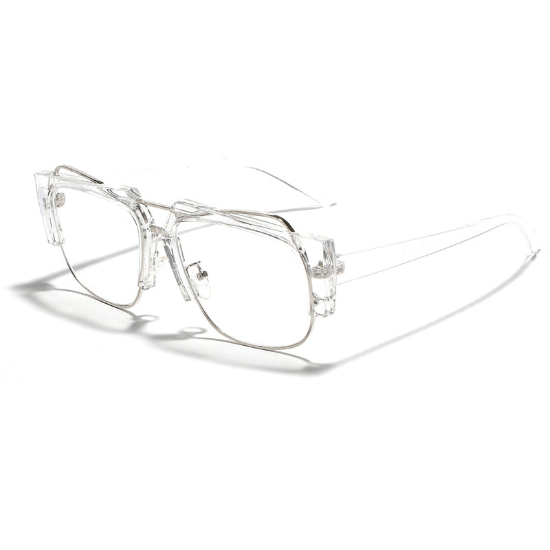 Ladies trendy square sunglasses with contrasting frame Stornfield