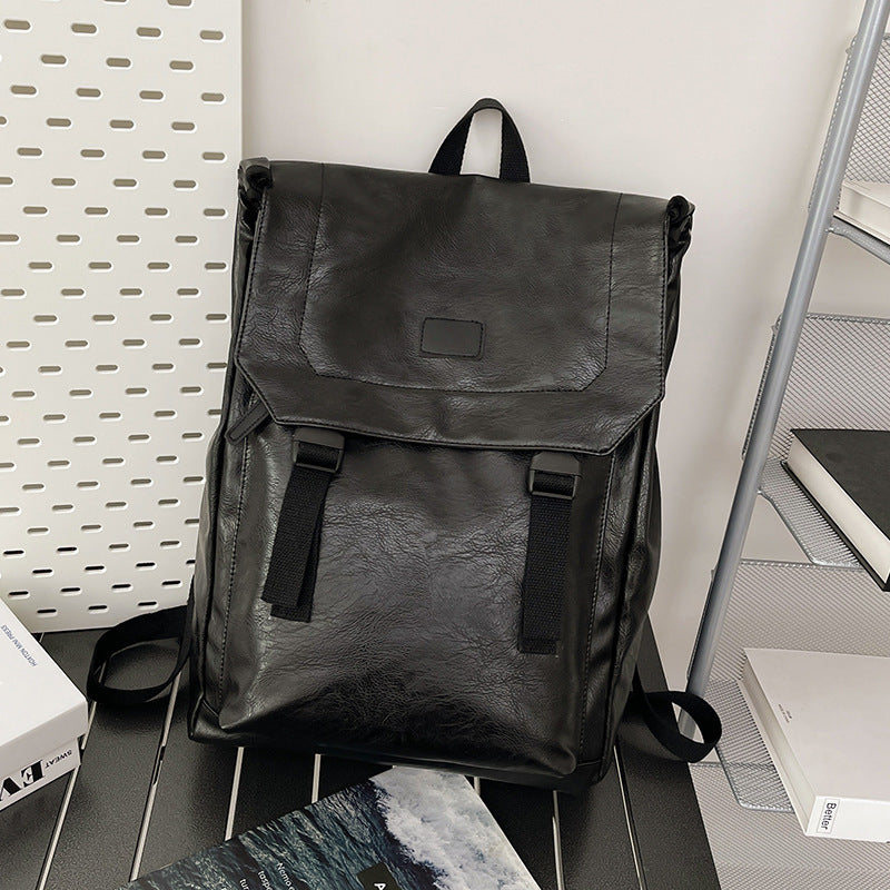 Vintage-Inspired Leather Backpack Stornfield