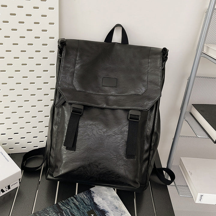 Vintage-Inspired Leather Backpack Stornfield