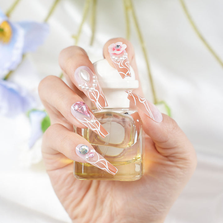 Decorative Art Press-On Nails Stornfield