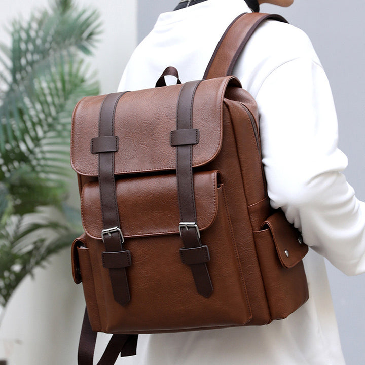 More modern backpack with stylish vintage design Stornfield