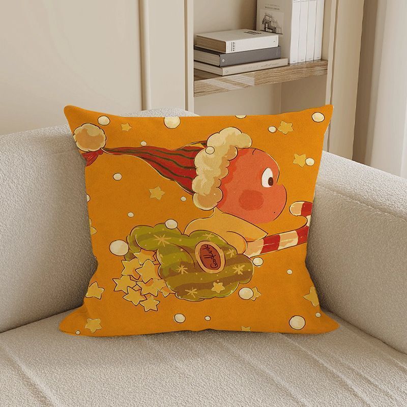 Whimsical Character Decorative Throw Pillow