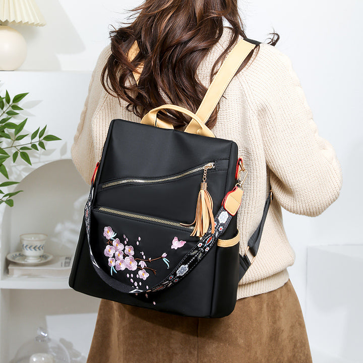 Stylish Embroidered Backpack Stornfield