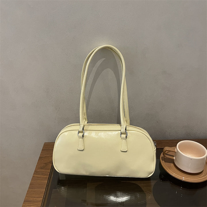 Patent Leather Handheld Satchel