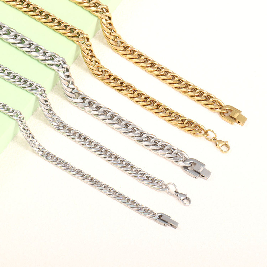 Bold Interwoven Chain Bracelet Stornfield