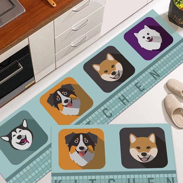 Cat-Themed Kitchen Mat Stornfield