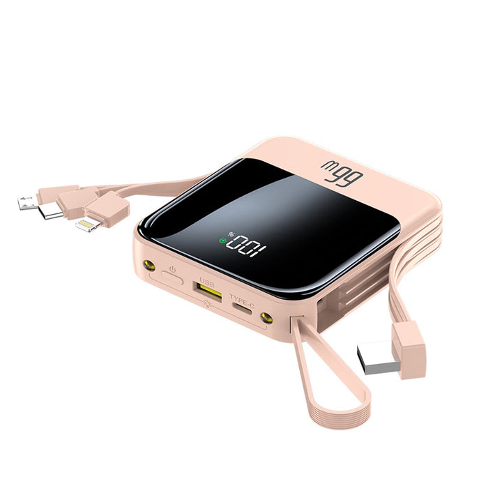 Portable Powerbank with Intelligent Cable Management and Digital Display Stornfield