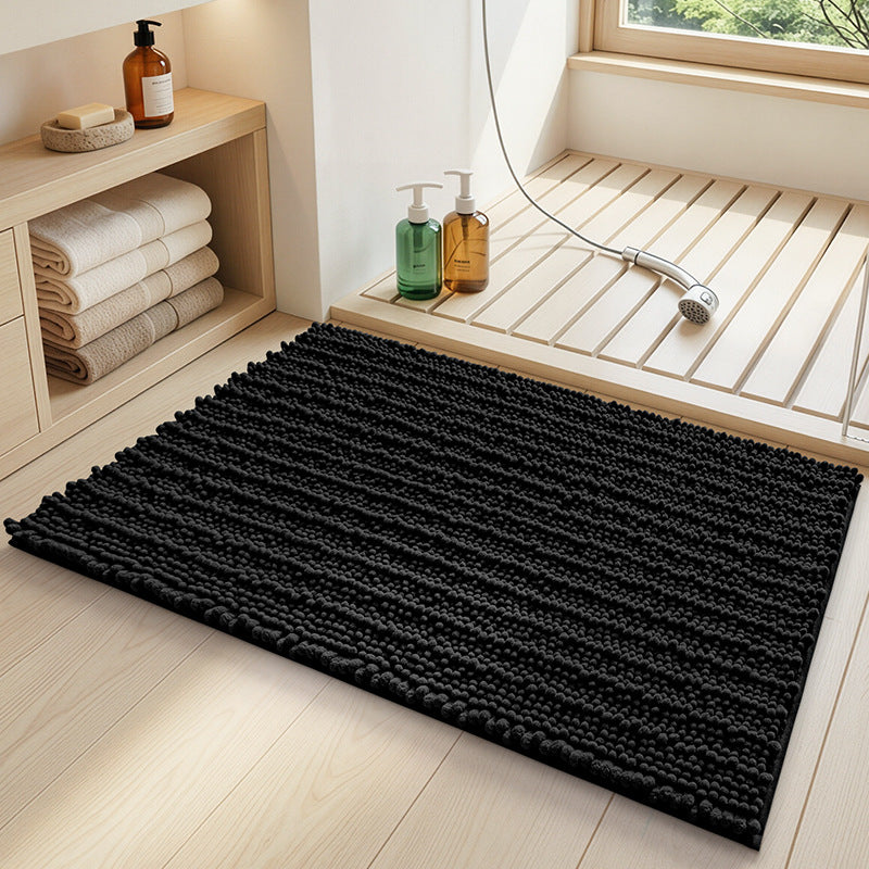 Plush Textured Bath Mat