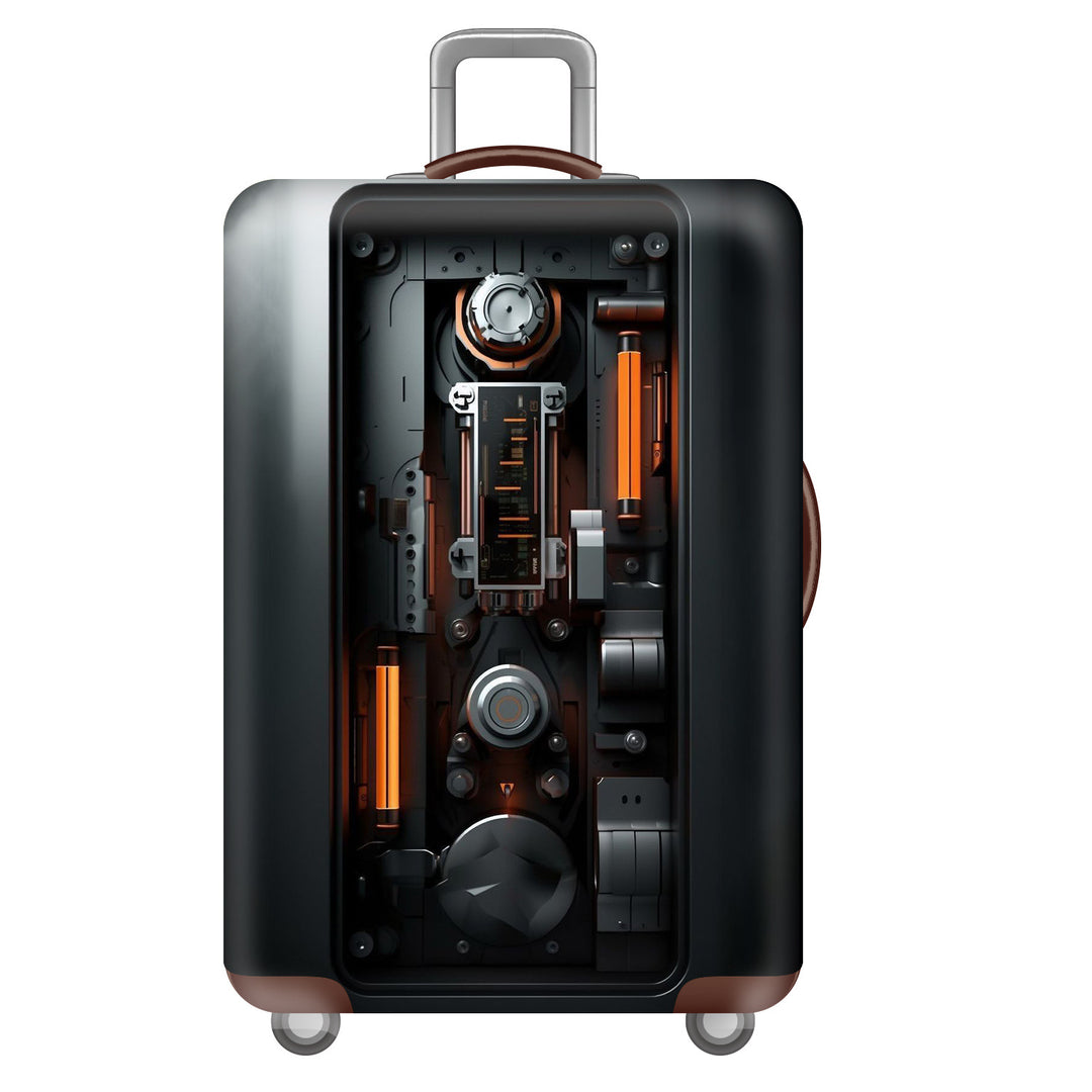 Unisex nan robust Hartschalen luggage with polycarbonate outer shell and car emblem motif Stornfield