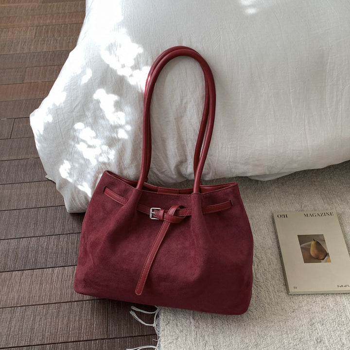 Soft Suede Tote Bag