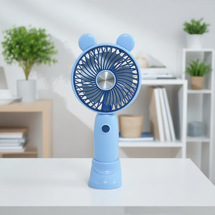 Ladies Portable Mini Fan with Cute Animal Design Stornfield