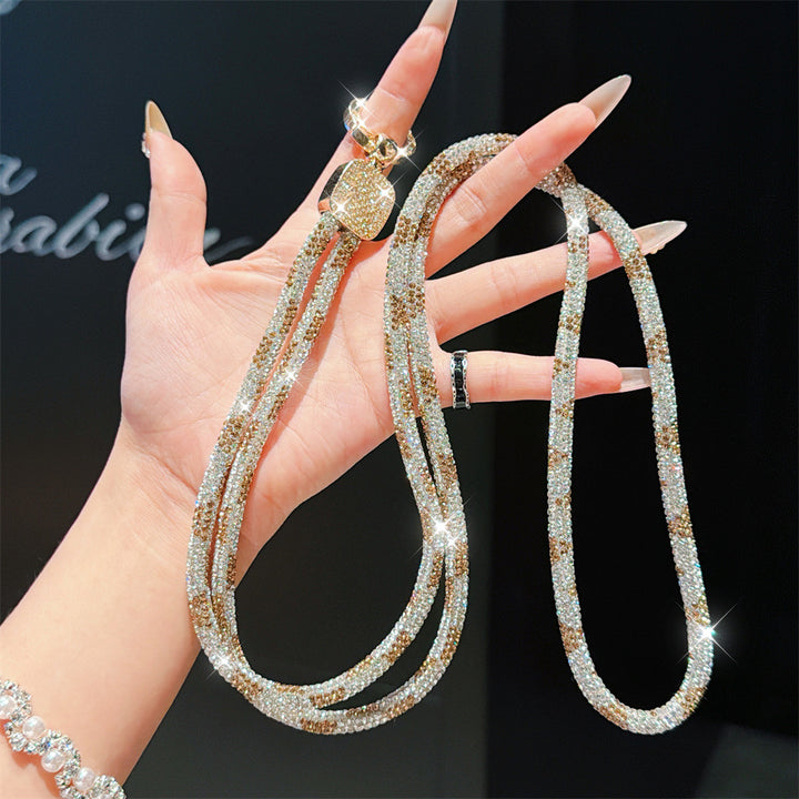 Sparkling Crystal Eyewear Chain Stornfield
