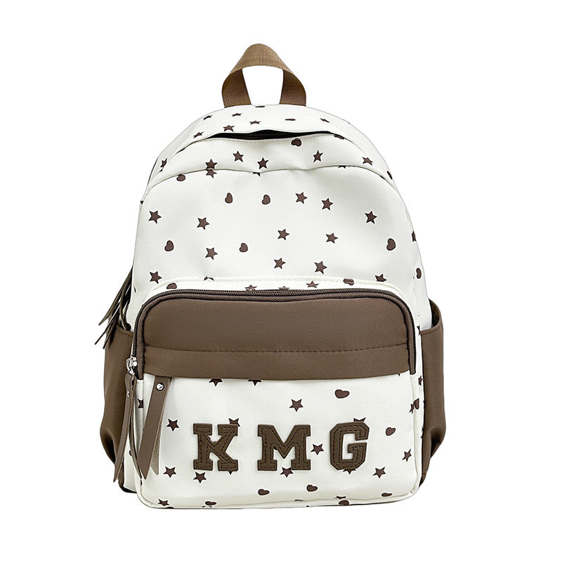 Casual Star-Patterned Backpack Stornfield 1791204760