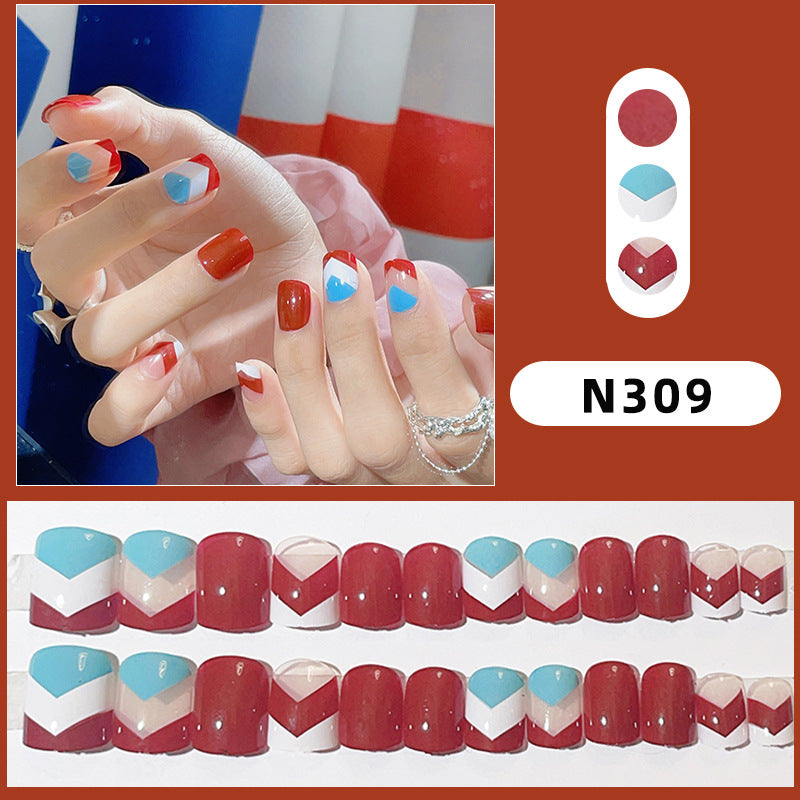 Artistic Press-On Nail Design Kit