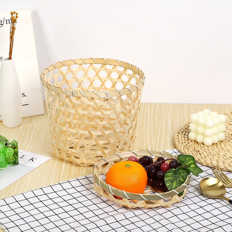 Decorative Handwoven Serving Tray Stornfield