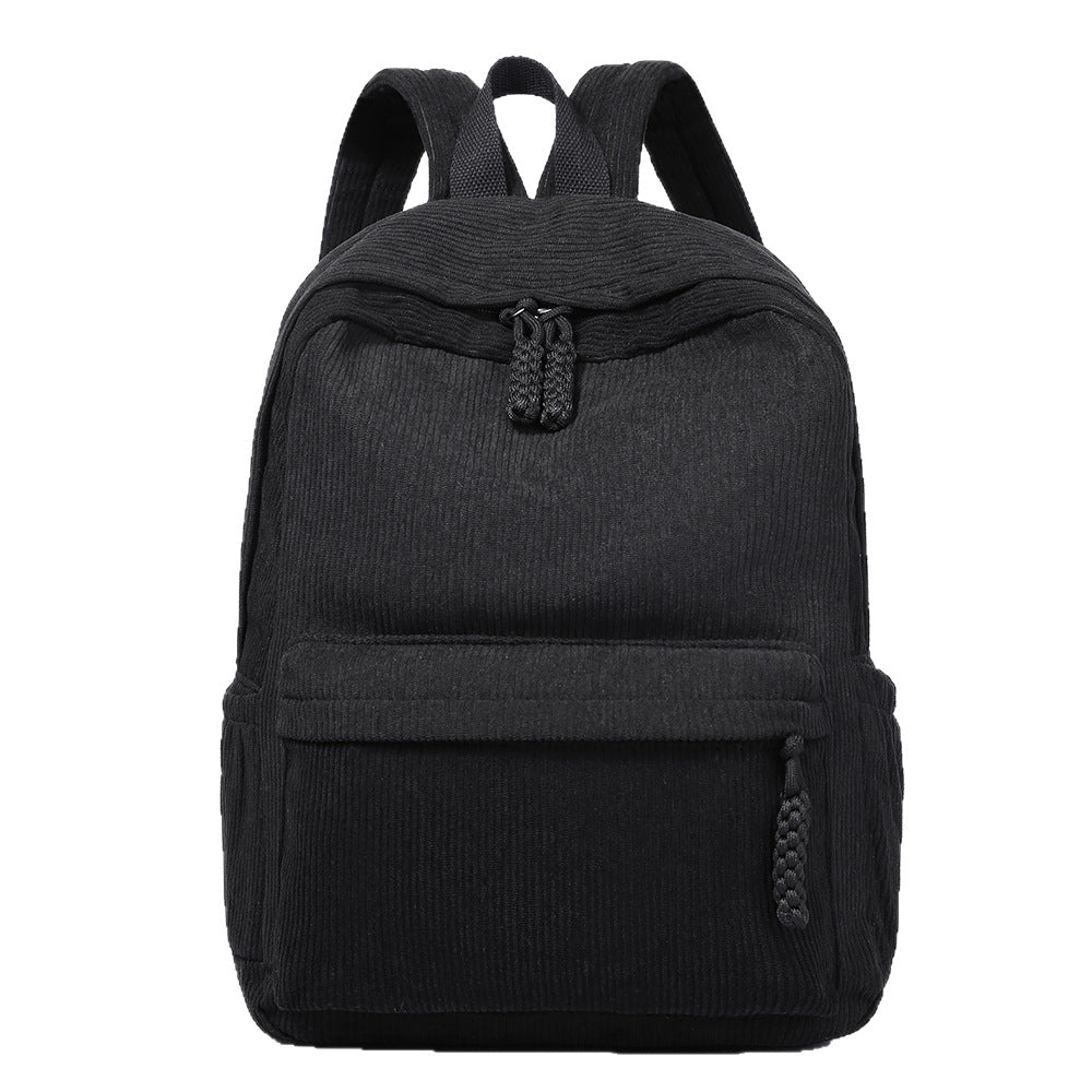 Textured Fabric Multi-Compartment Backpack Stornfield