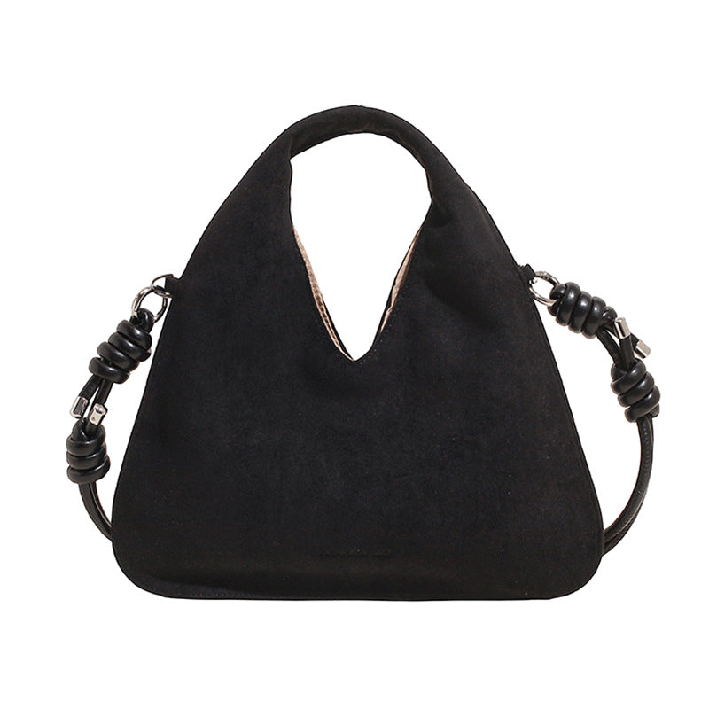 Suede Hobo Bag
