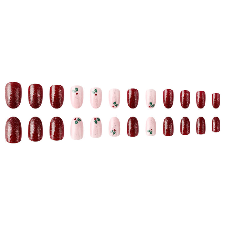 Festive Holiday Gel Nail Wraps Stornfield