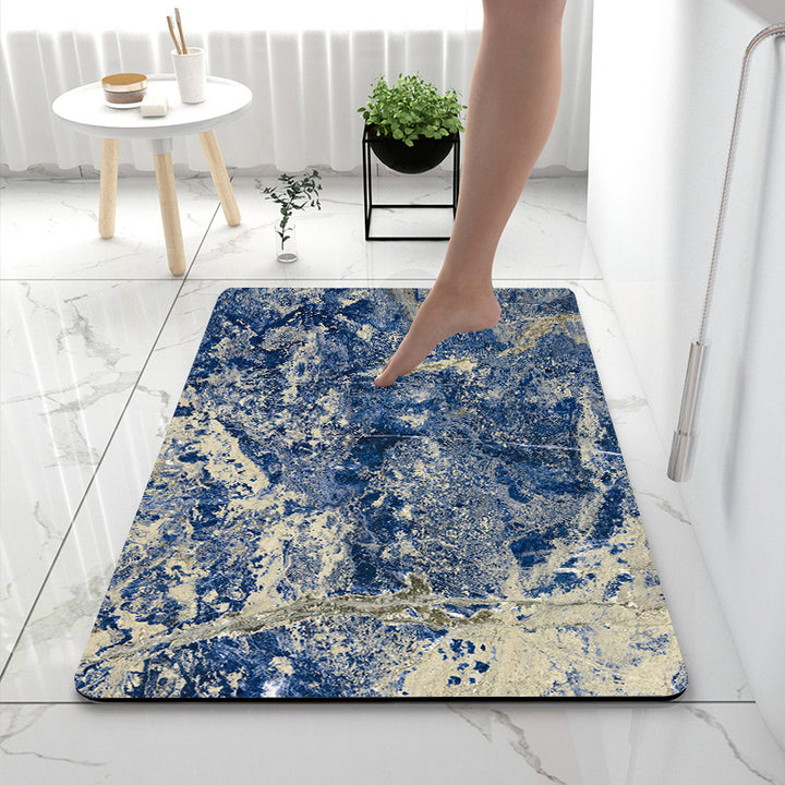 Soft Touch Marble Bath Mat Stornfield