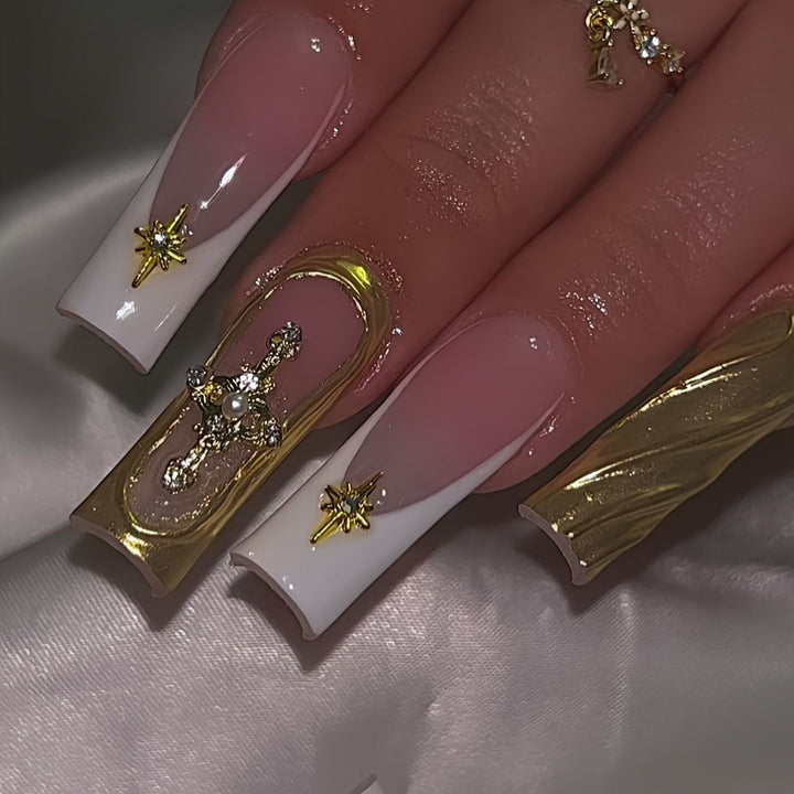 Ornate Decorative Acrylic Nail Enhancements Stornfield