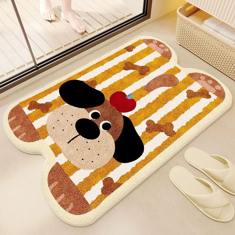 Cute Animal-Themed Bath Mat