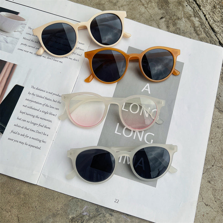 Chic Retro Round Frame Sunglasses Stornfield