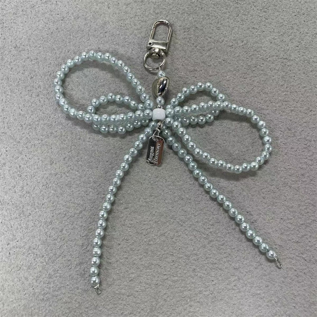 Decorative Beaded Bow Keychain Stornfield 1790135272