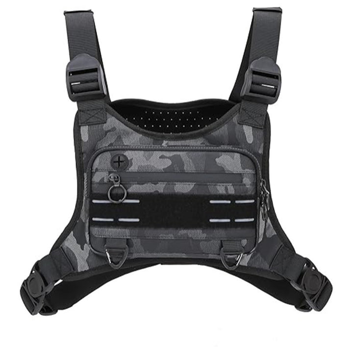 Multifunctional vest with adjustable straps and numerous pockets Stornfield