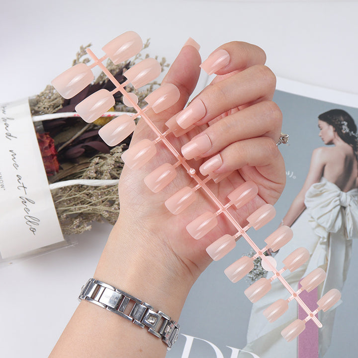 Natural Glossy Press-On Nail Tips Stornfield