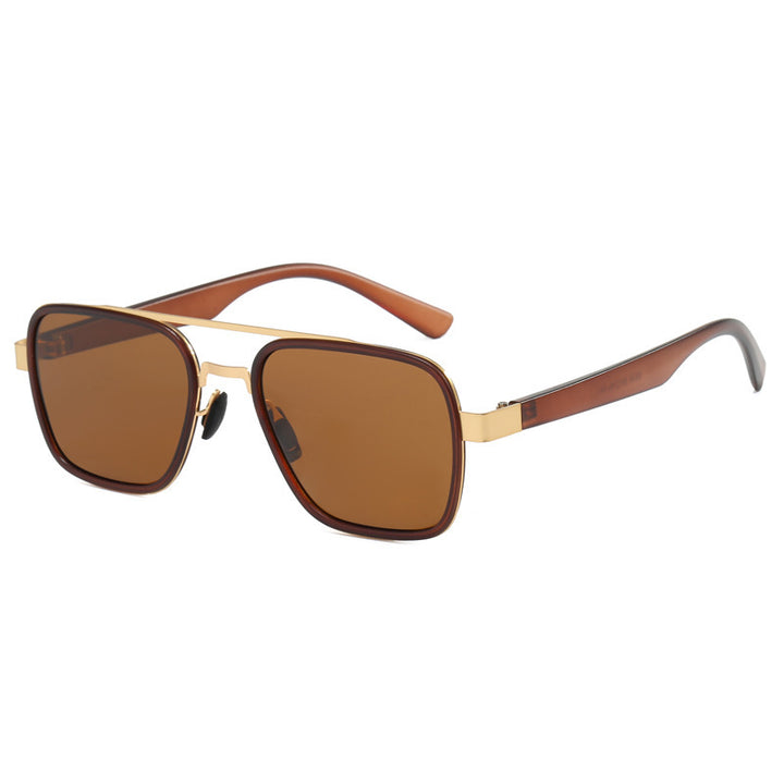 Ladies' fashionable sunglasses with square frame and innovative lenses Stornfield