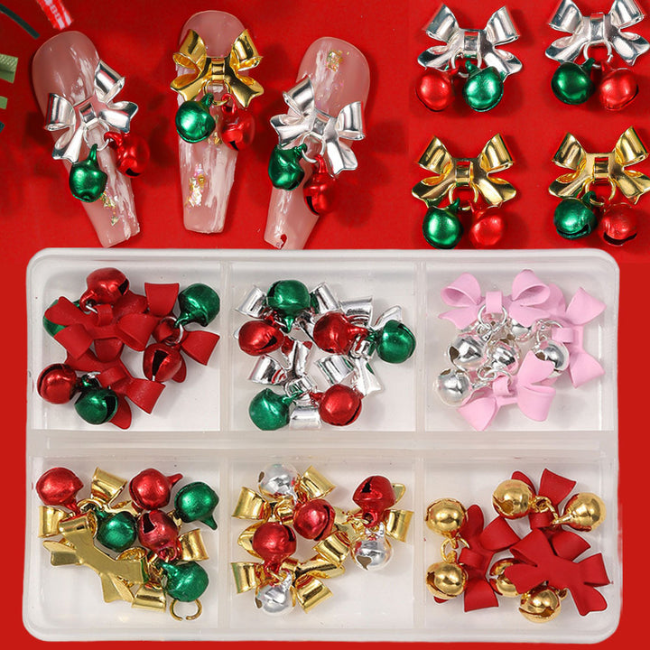 Festive Nail Art Charms Set
