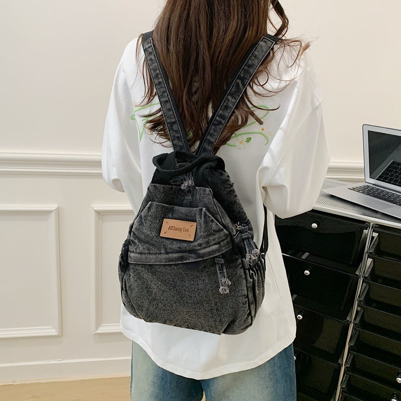 Multi-Functional Casual Drawstring Backpack Stornfield
