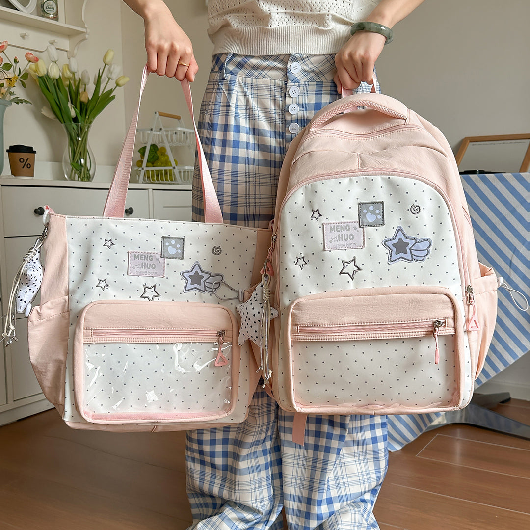Playful Decorative Graphic Backpack Stornfield