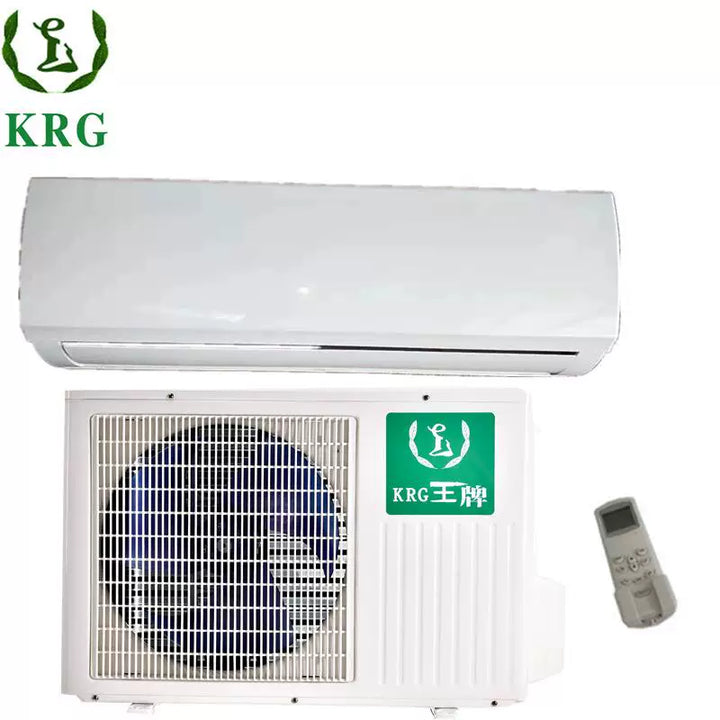 Unisex one size ductless wall-mounted cooling and heating split system with whisper-quiet variable compressor and programmable remote control Stornfield