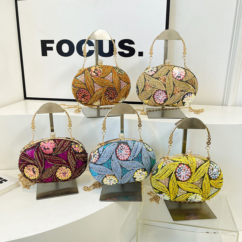 Embellished Clutch Handbag