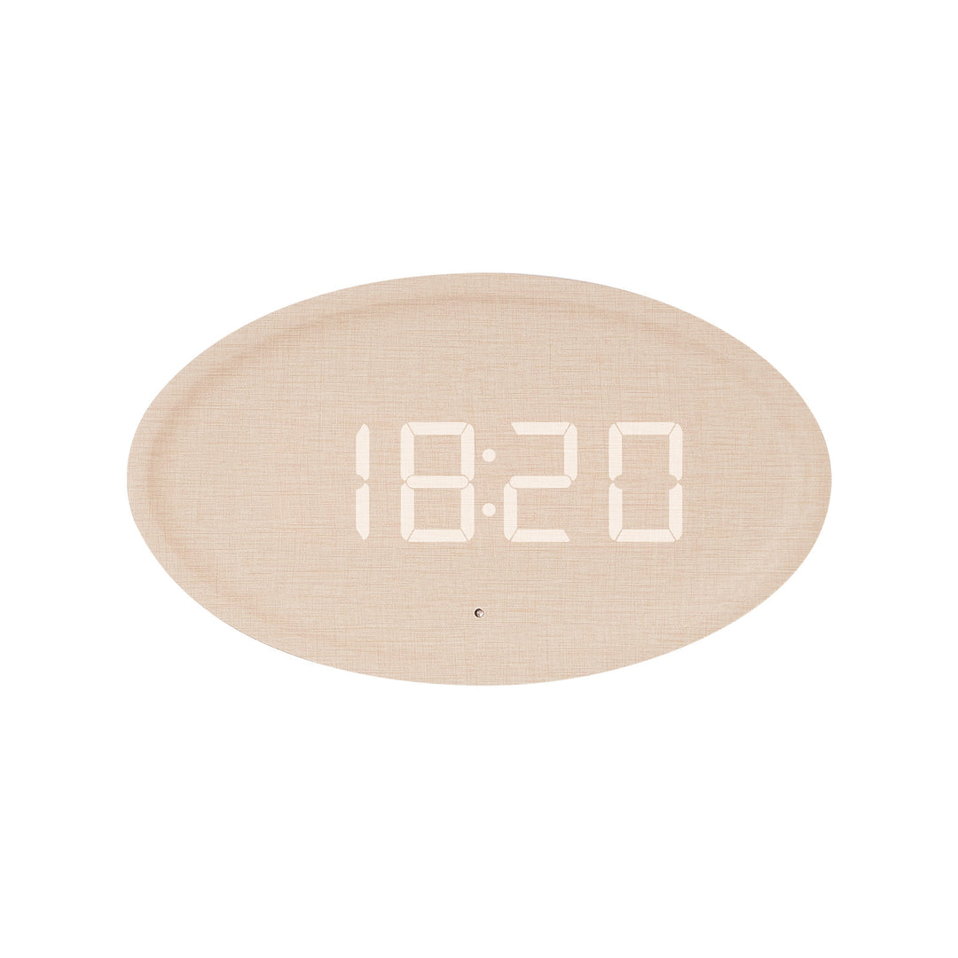 Digital Wall Clock in modern minimalist design Stornfield