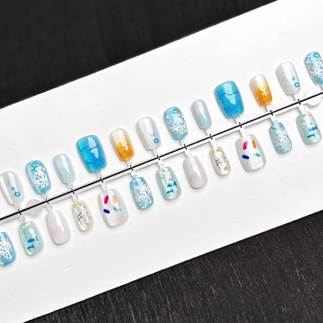 Elegant Ombre Art Press-On Nails