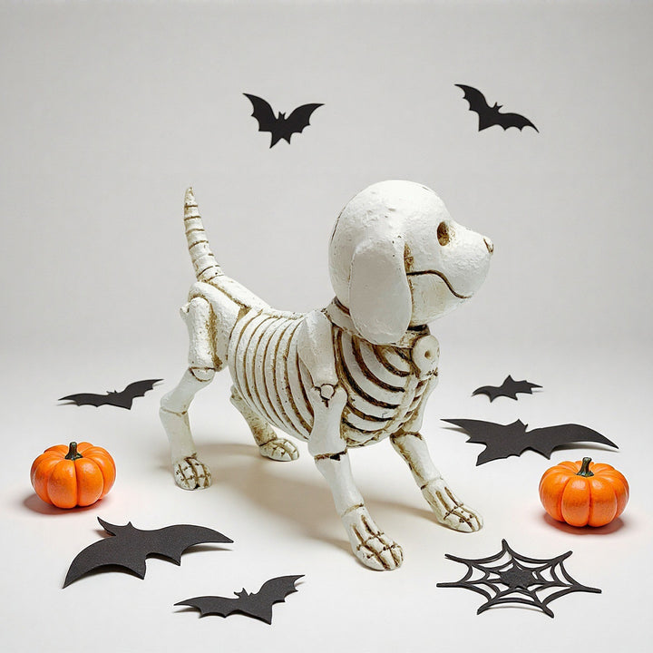 Decorative Dog Skeleton Figurine Stornfield