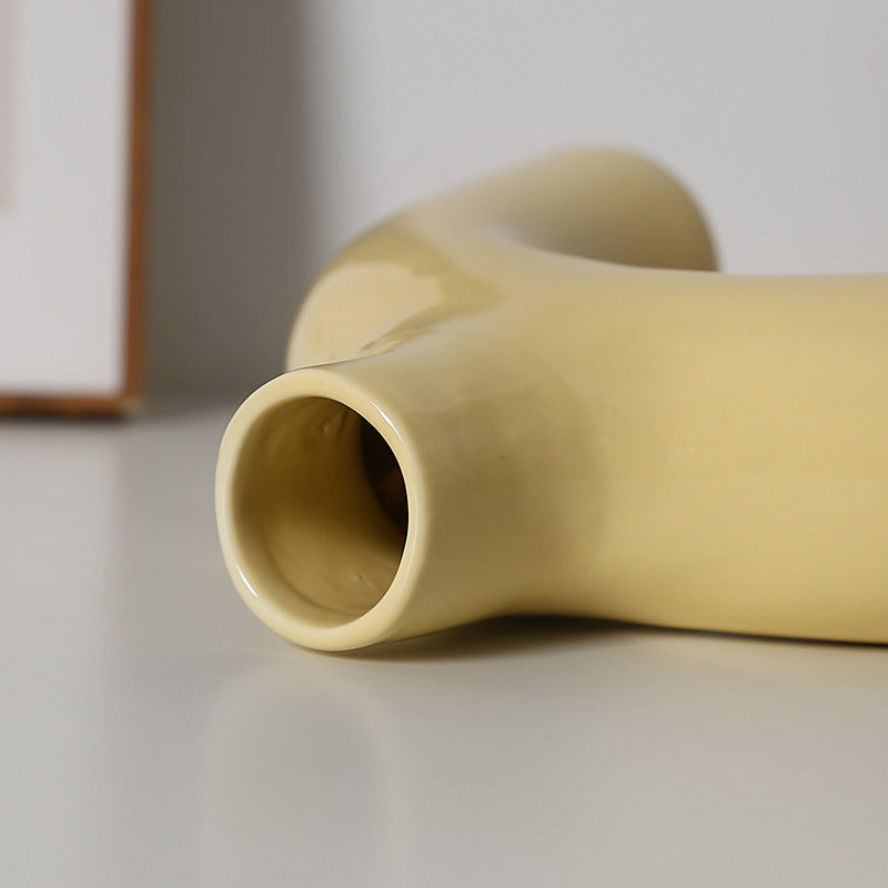 Stylish and creative ceramic vase Stornfield