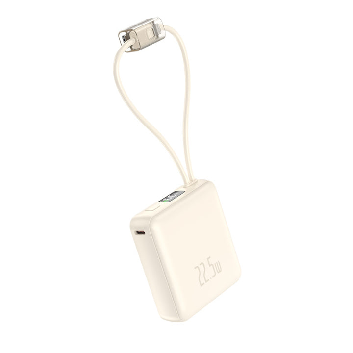Portable fast charger with integrated cables Stornfield