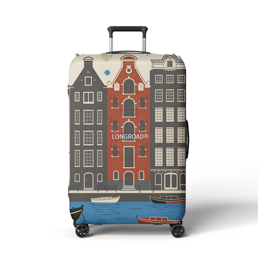 Women's suitcase cover in futuristic design Stornfield