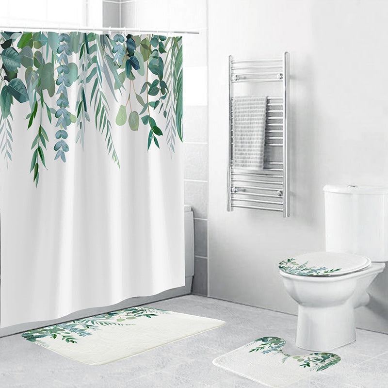 Tropical Plant Bathroom Set Stornfield