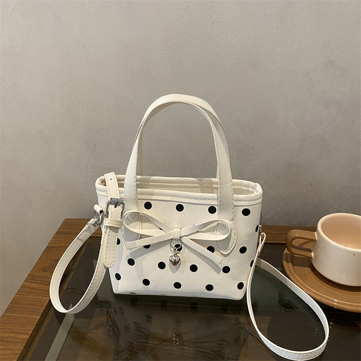 Charming Polka Dot Mini Handbag