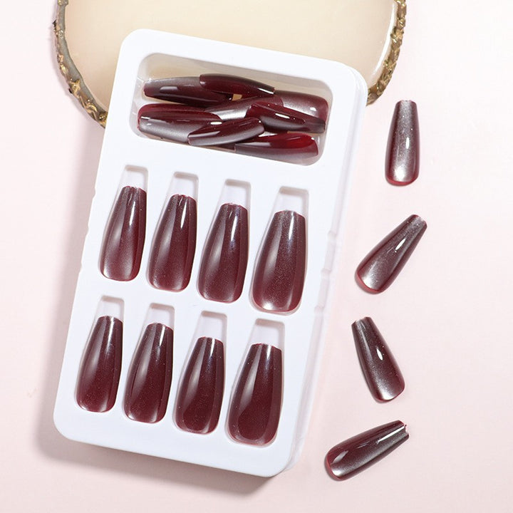 Short Almond Press-On Nail Set Stornfield