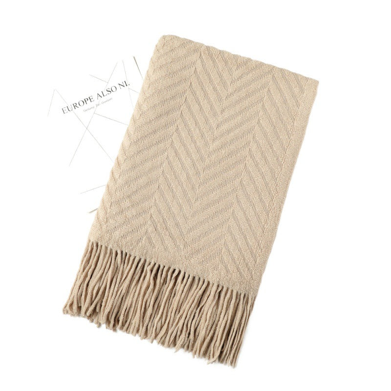 Ladies cozy throw blanket Stornfield