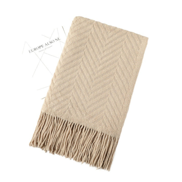 Ladies cozy throw blanket Stornfield