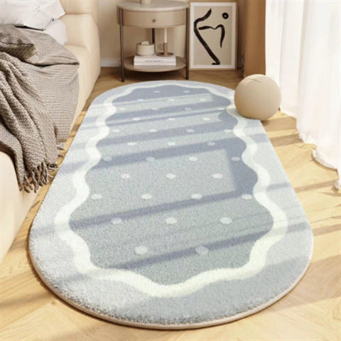 Playful Plush Patterned Area Rug