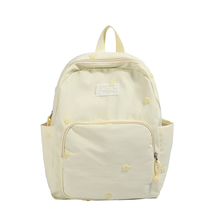 Embroidered Lightweight Casual Backpack Stornfield