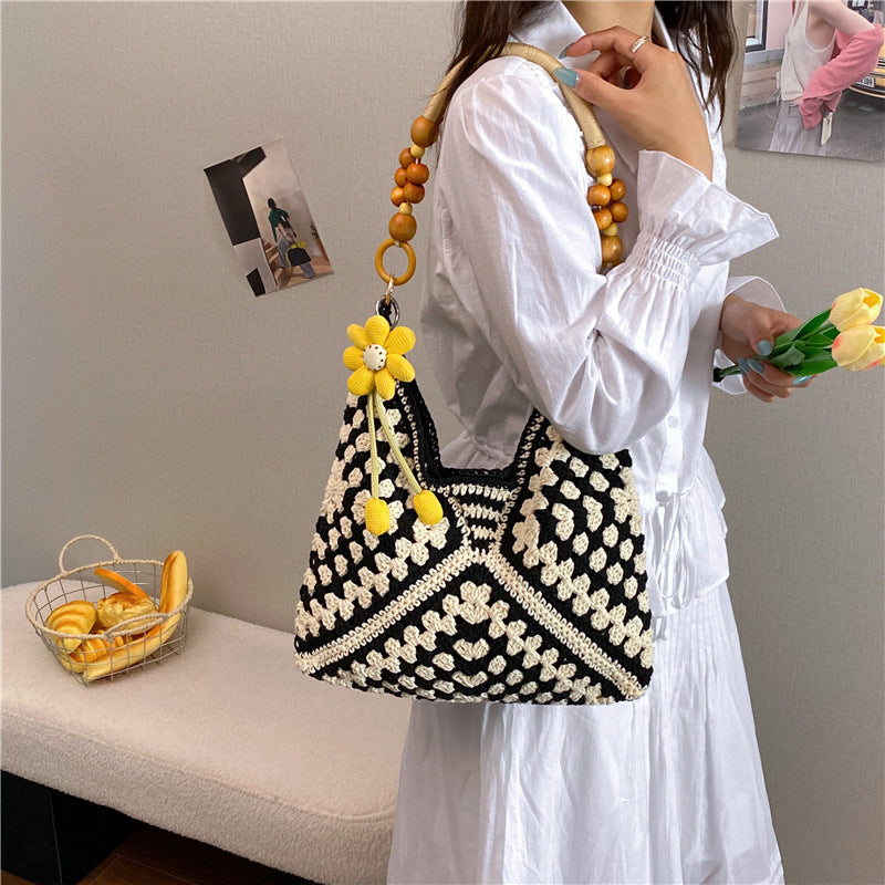 Crochet Decorative Tote Bag Stornfield
